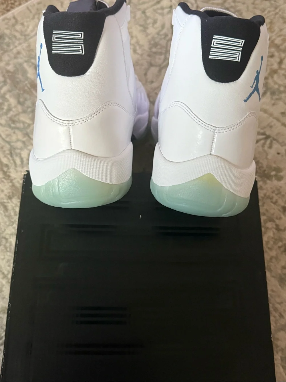 Jordan 11 Retro Legend Blue High-Top Sneakers